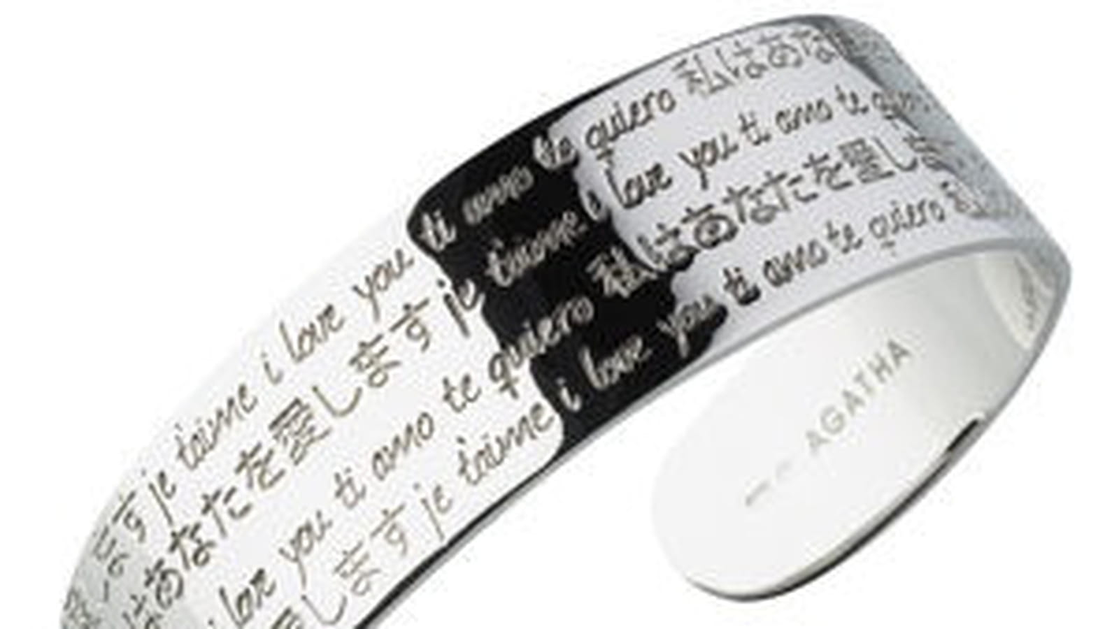 Bracelet manchette d'Agatha