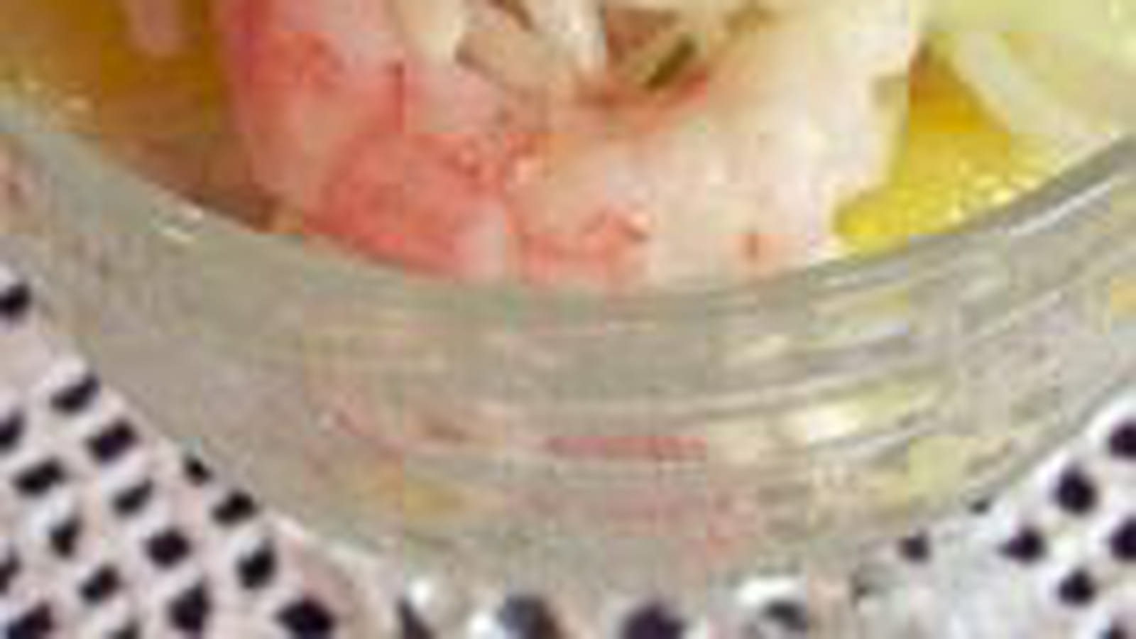 Salade de riz à orange et crevettes