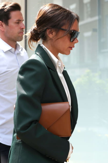 Le chignon working girl de Victoria Beckham