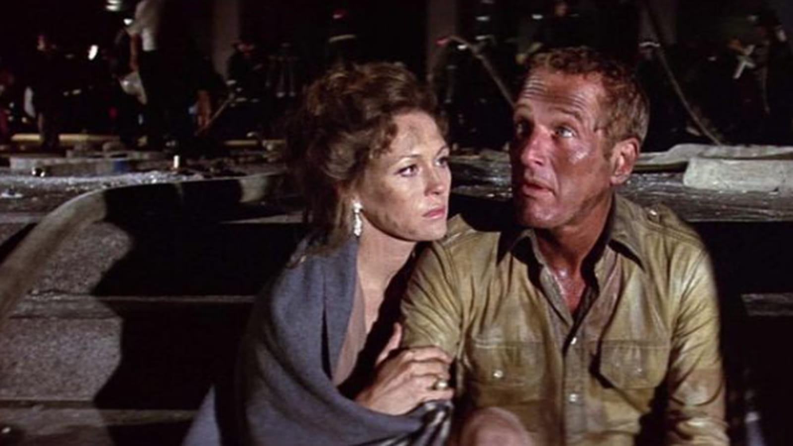 Faye Dunaway et Paul Newman