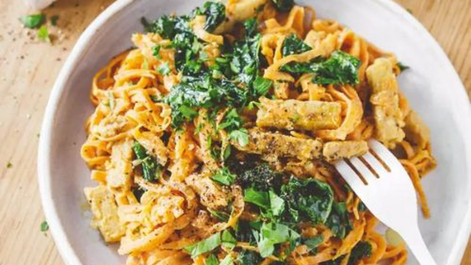 Carbonara patate douce d'Émilie Franzo