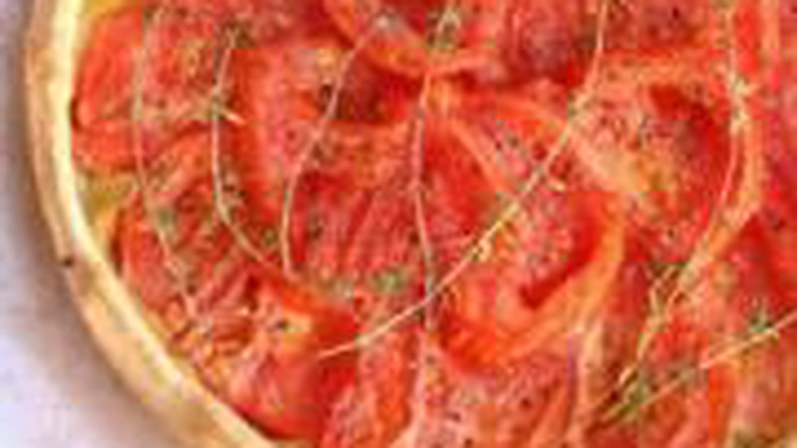 Tarte aux tomates