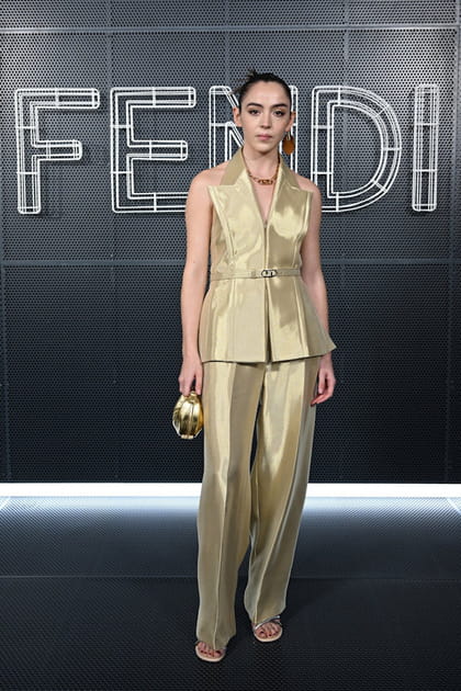 Garance Marillier&nbsp;au d&eacute;fil&eacute; Fendi