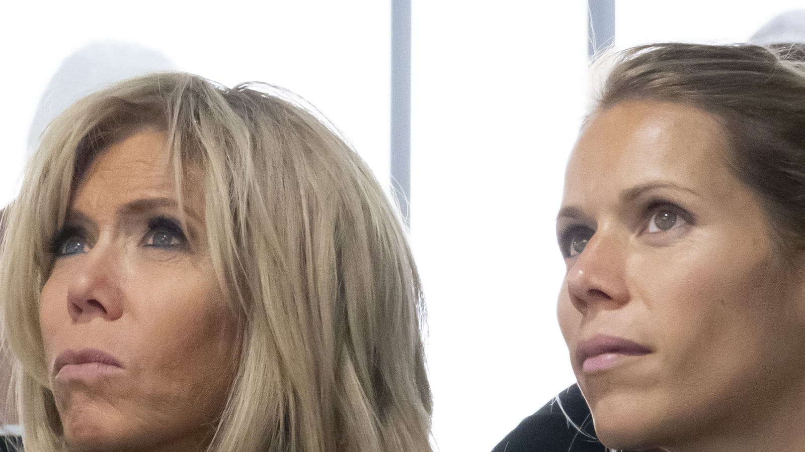 Brigitte Macron et Tiphaine Auziere