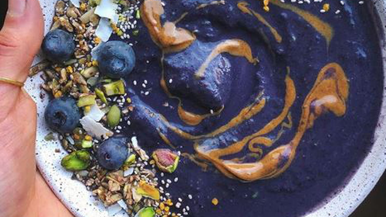Smoothie bowl vegan