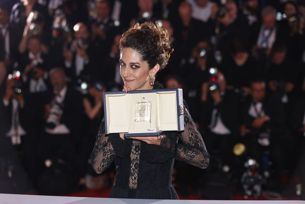 Zahra Amir Ebrahimi, r&eacute;compens&eacute;e de la palme d'Or de la meilleure actrice pour son r&ocirc;le dans "Les Nuits de Mashhad"