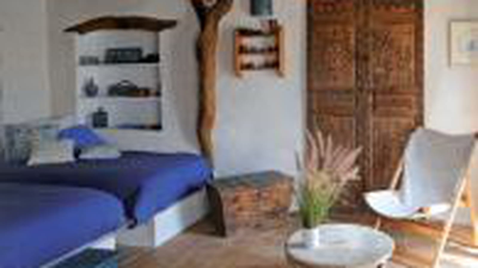Chambre bleue