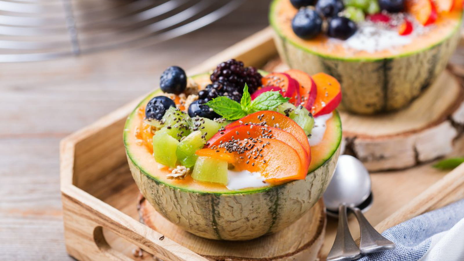 Melon aux fruits