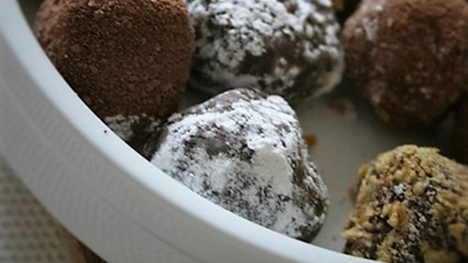 Truffes au chocolat bio