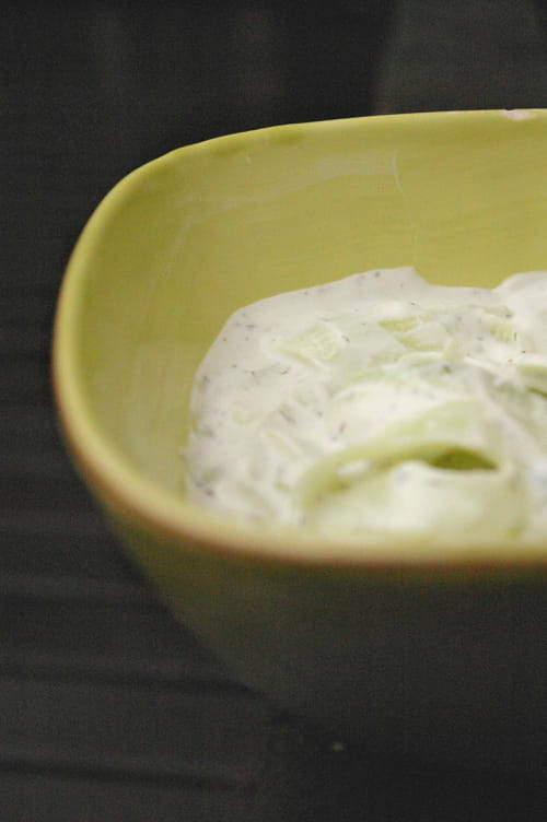 Tzatziki simple et rapide