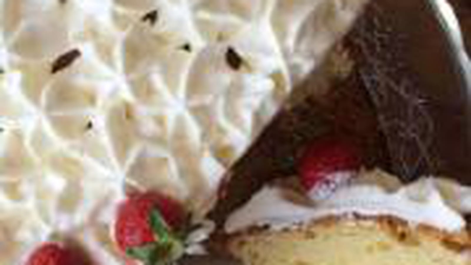 Gâteau époustouflant aux fraises