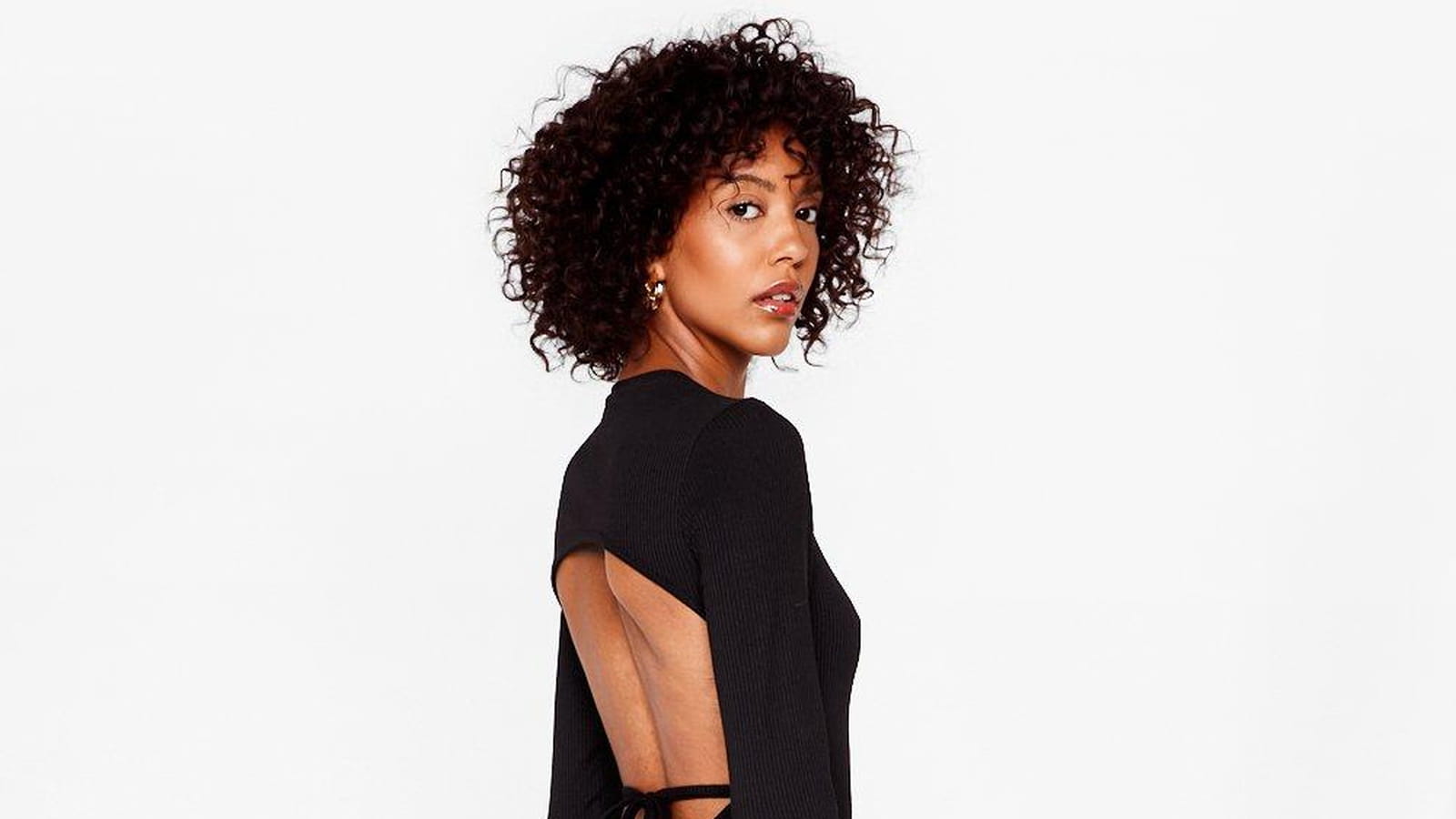 Robe dos nu Nasty Gal