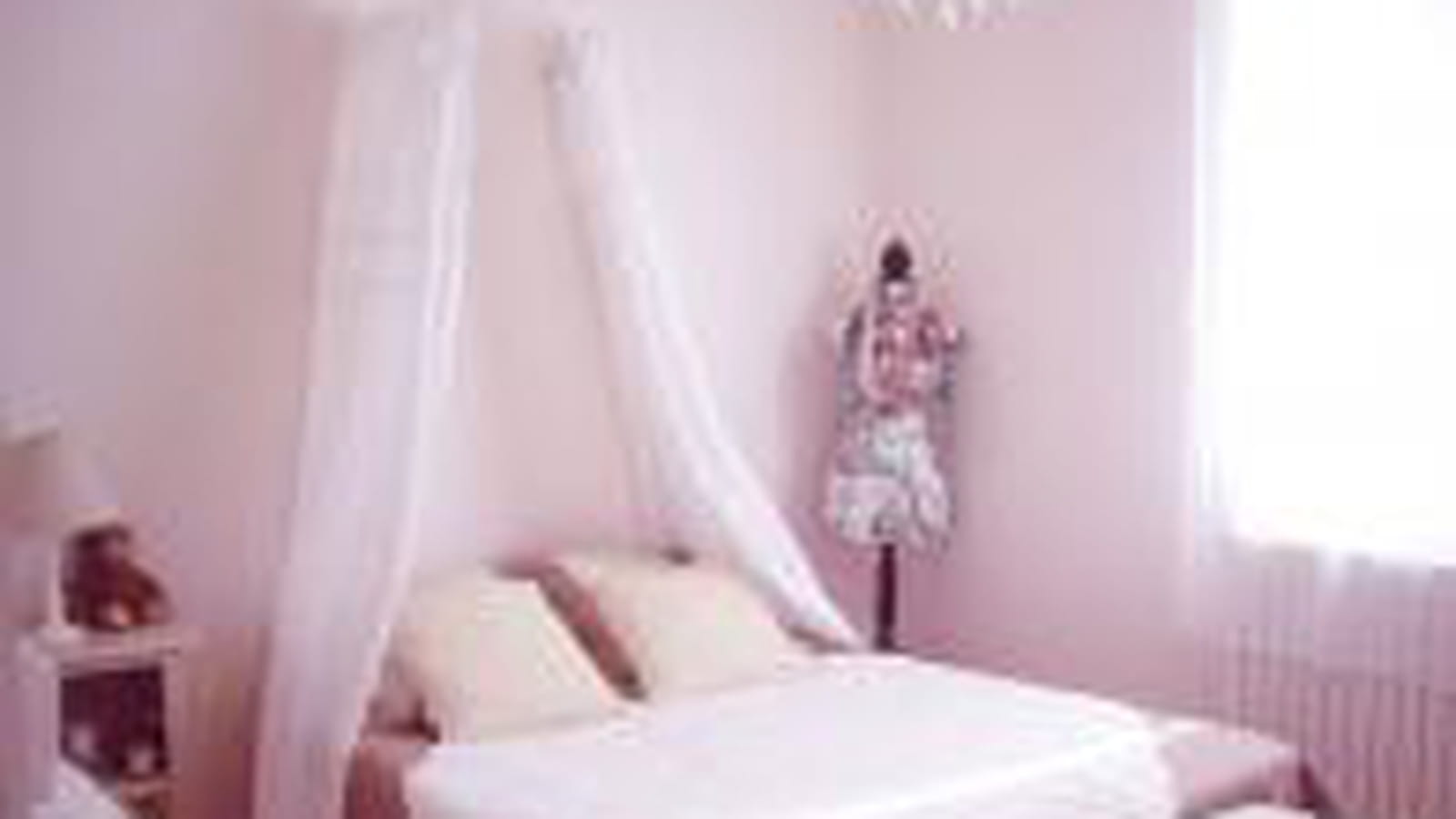 Chambre romantique lustre