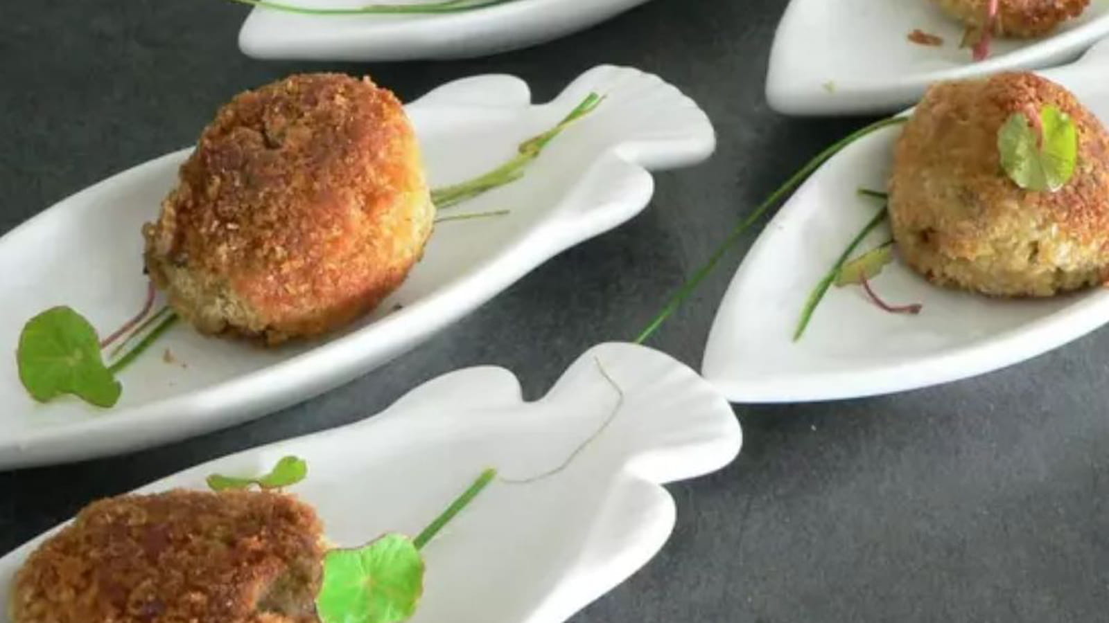 Cromesquis à la sardine épicée