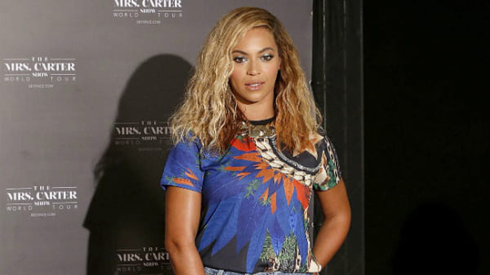 Beyoncé le 8 septembre 2013