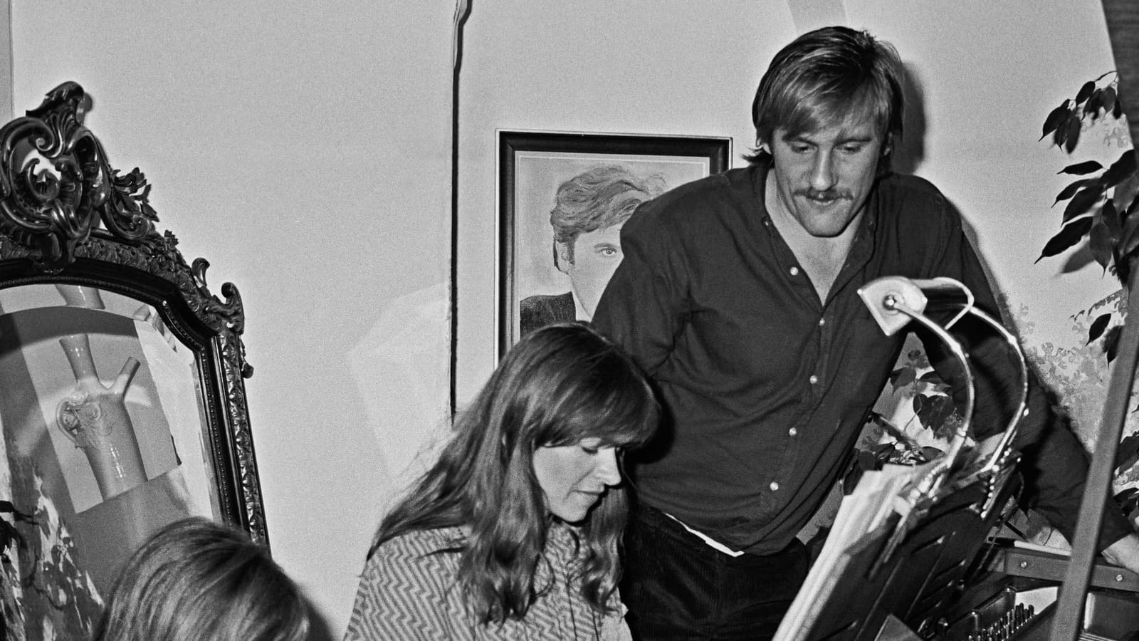 Gérard, Elisabeth et Julie Depardieu