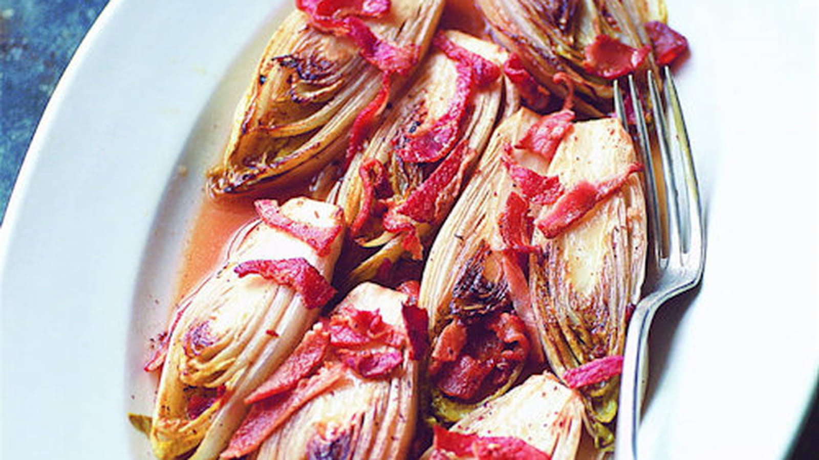 Endives braisées au bacon
