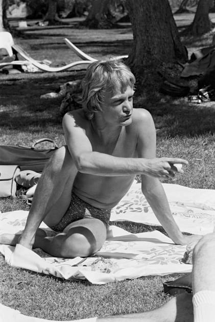 Claude Fran&ccedil;ois a pass&eacute; son lundi au soleil &agrave; Marrakech pour les Olympiades d'Europe 1&nbsp;en 1977