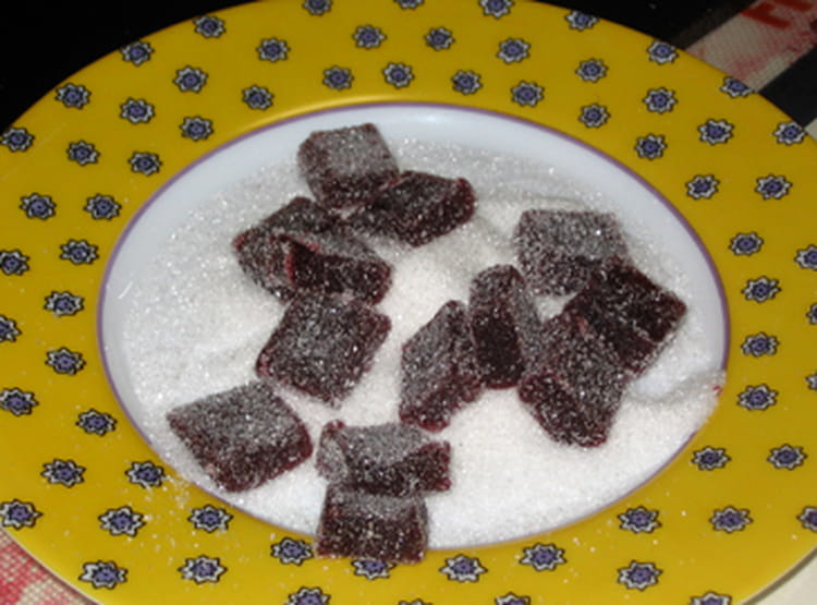 Recette de Pâte de fruit à la framboise