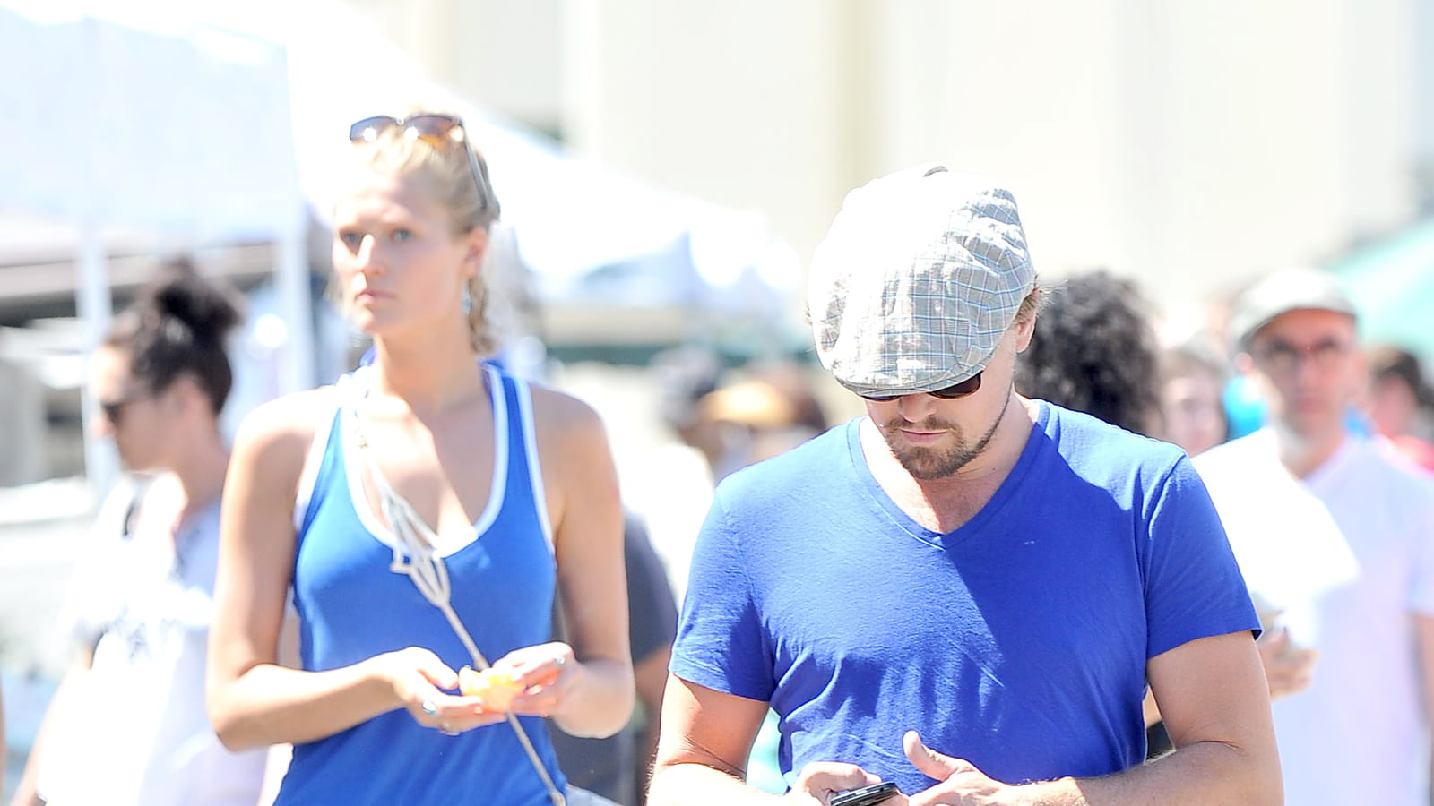 Leonardo DiCaprio et Toni Garrn