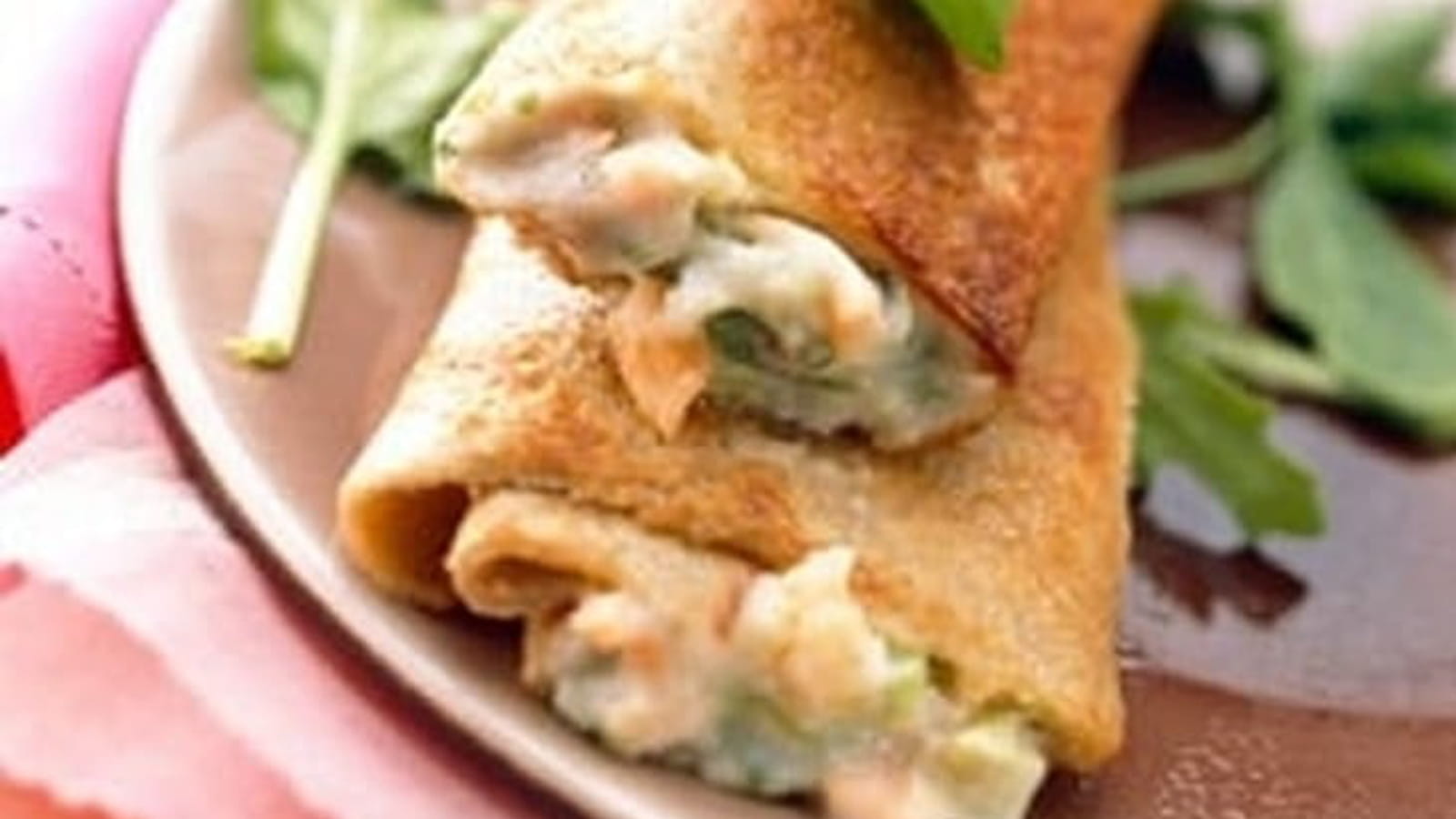 Crêpes au saumon