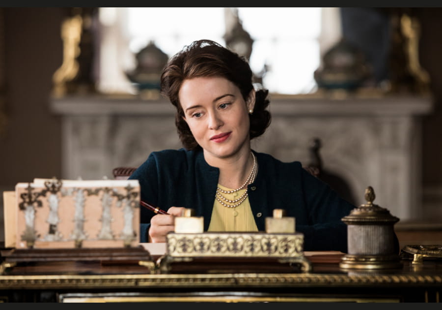 Le carr&eacute; brush&eacute; d'Elizabeth II