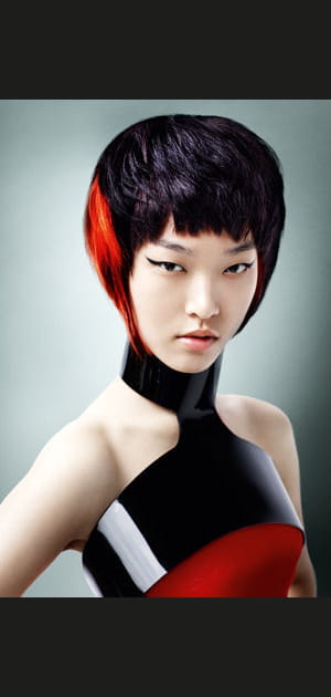 Coloration "rouge et noir" de Schwarzkopf