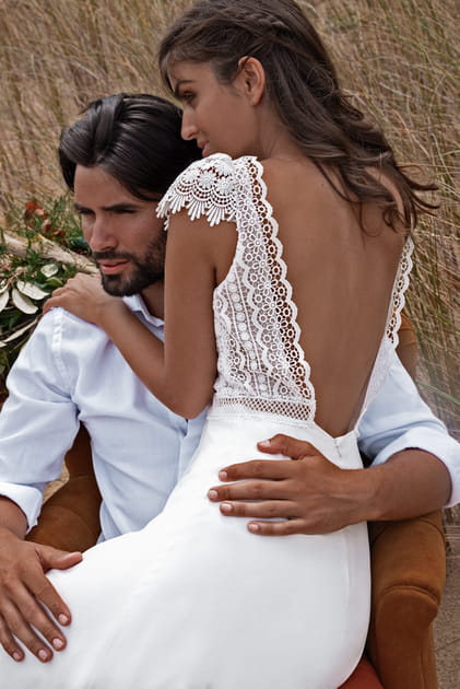 Robe de mariée Ta main dans mes cheveux, Fabienne Alagama 2022