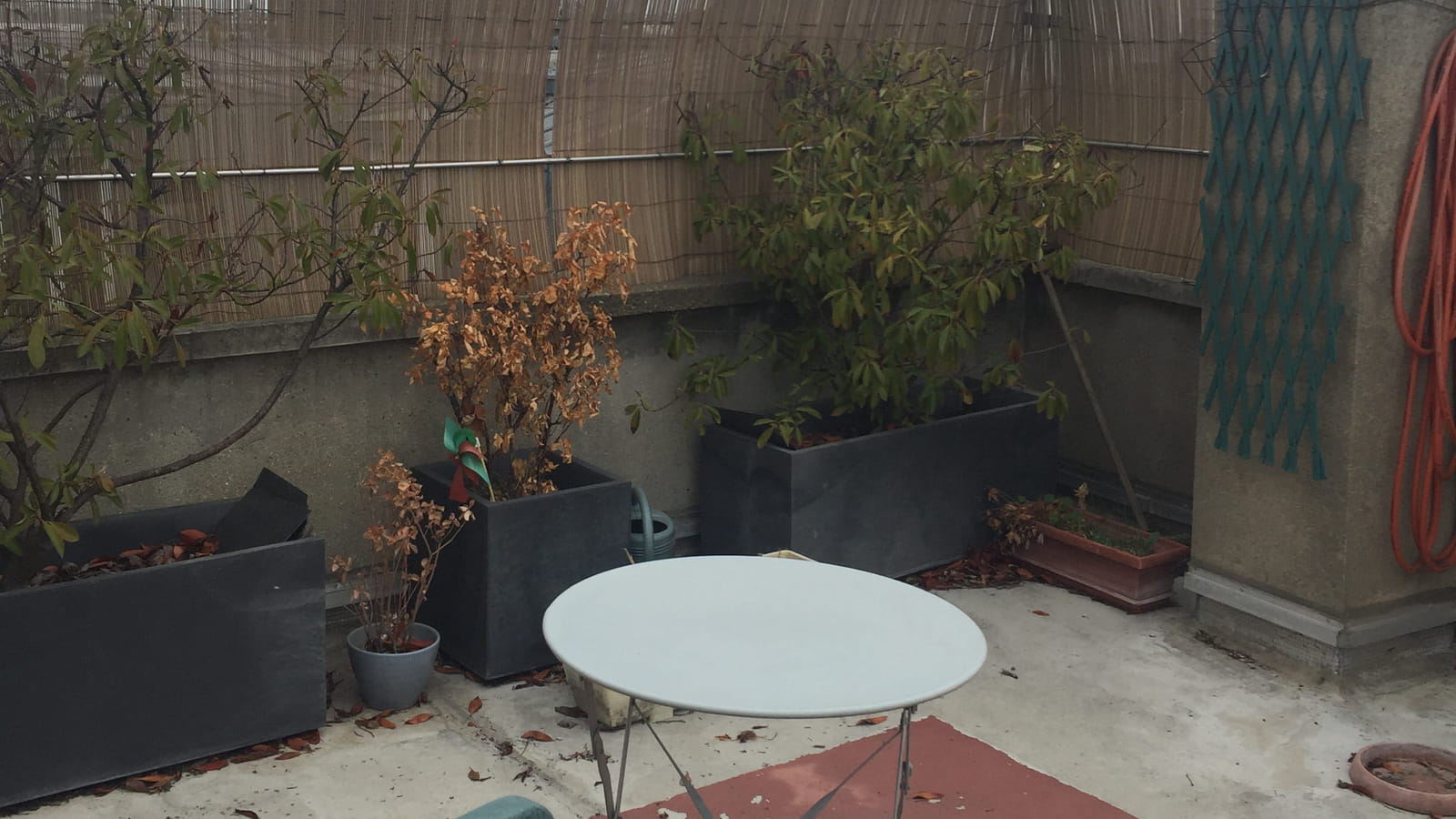 Terrasse avant 