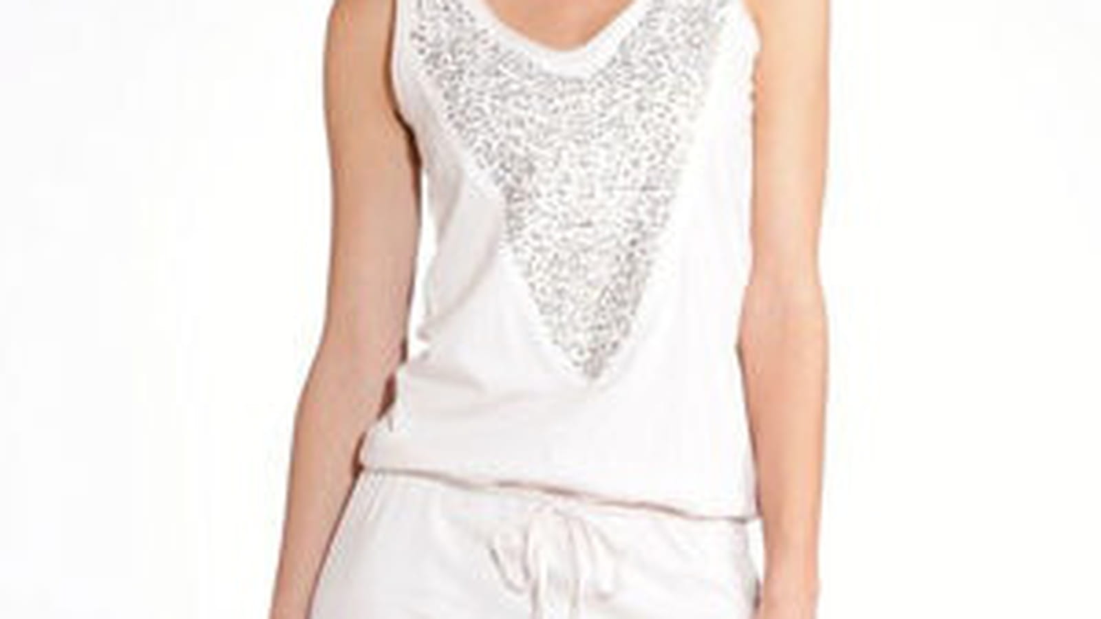 Robe blanche de La Redoute