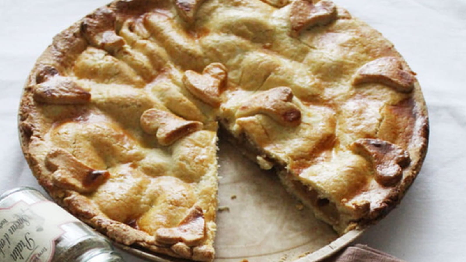 Grand apple pie - tarte aux pommes américaine