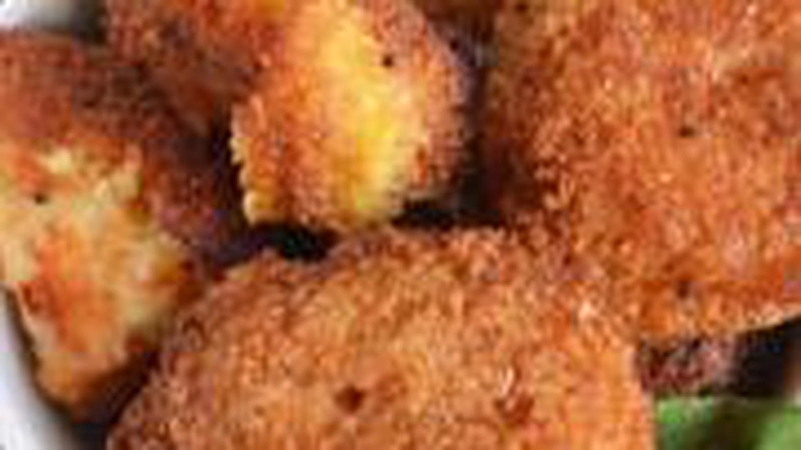 Croquettes potiron mozzarella