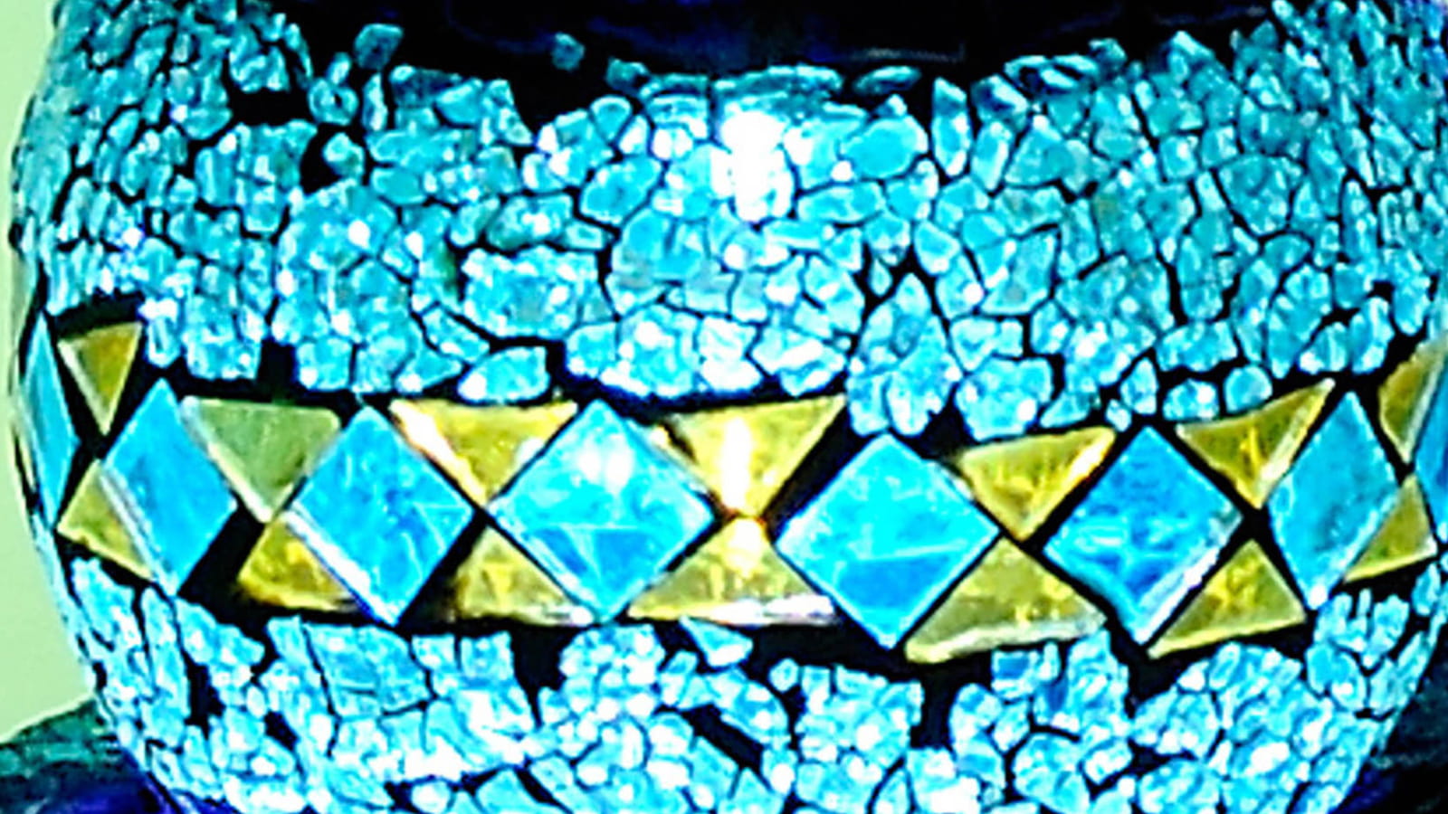 Lanterne mosaïque Delamaison.fr