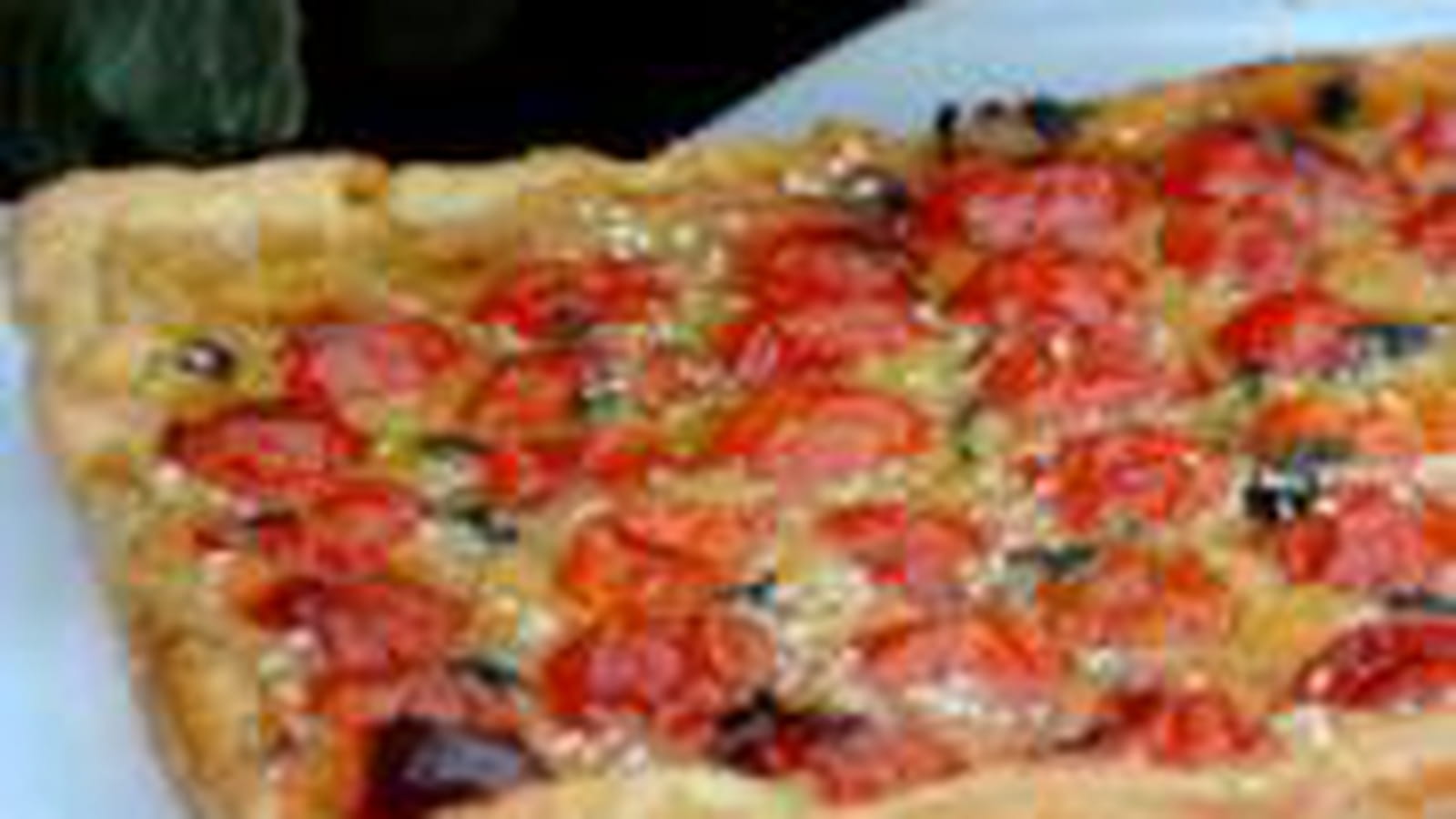 Tarte aux pois chiches et tomates