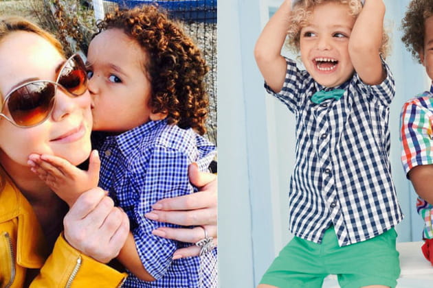 Une chemise à carreaux pour le fils de Mariah Carey
