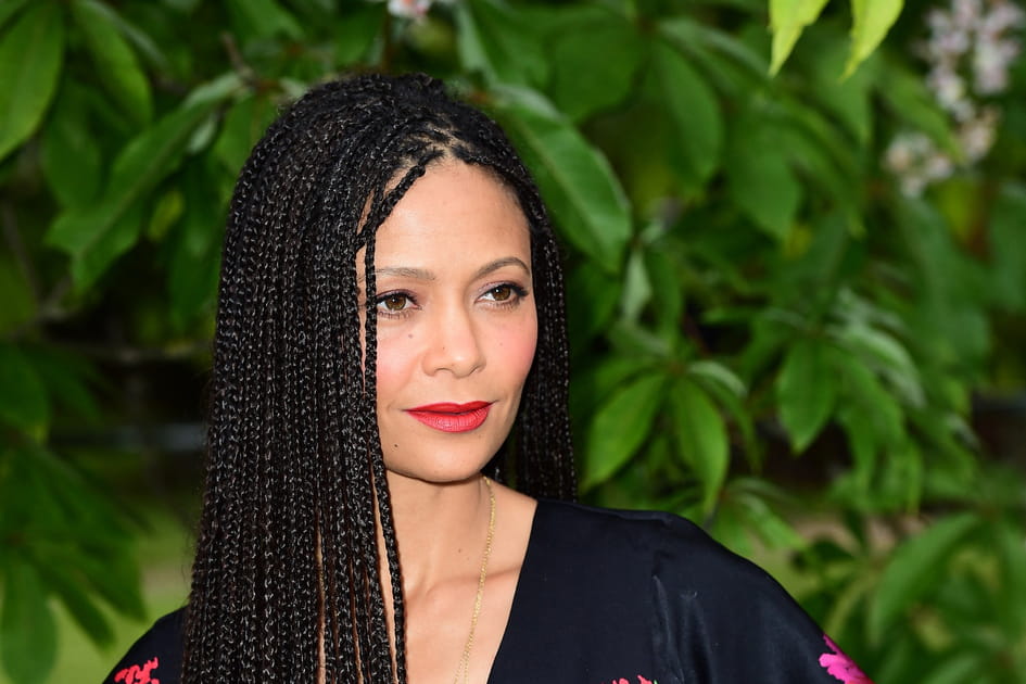 Les tresses africaines raides de Thandie Newton