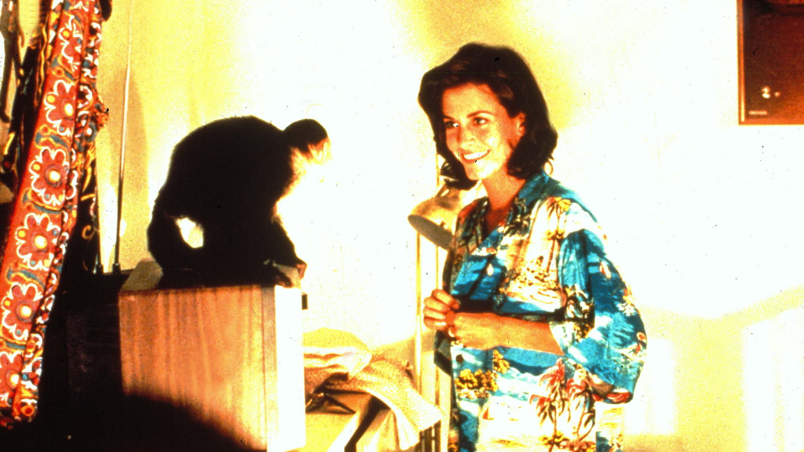 Courteney Cox dans Ace Ventura, détective chiens et chats