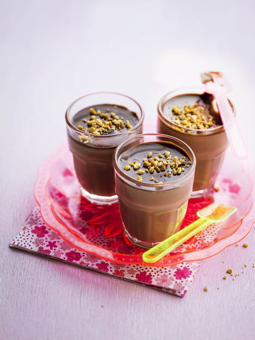 Panna cotta au chocolat