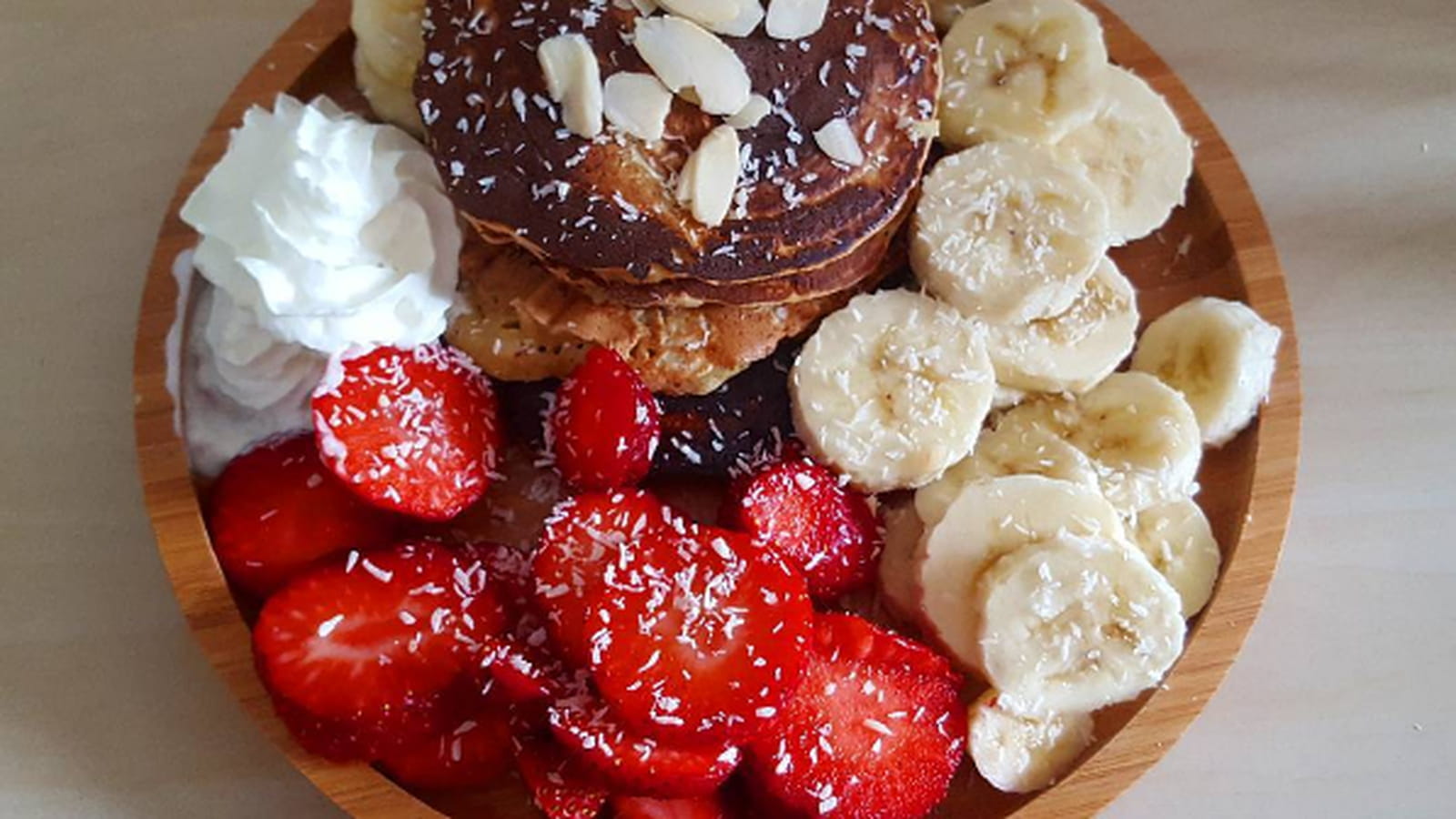 Pancakes sans sucre, ni matière grasse