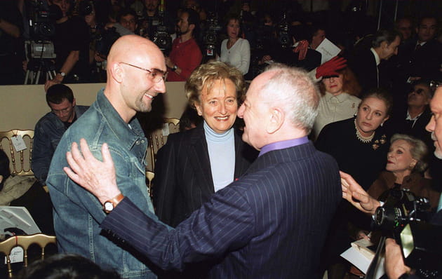 Avec Fabien Barthez et Bernadette Chirac