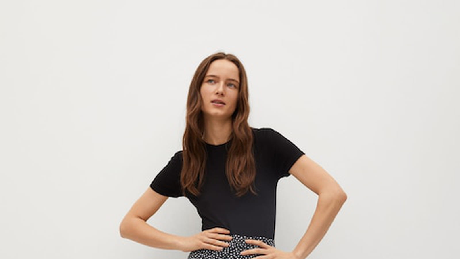 Jupe imprimée Mango