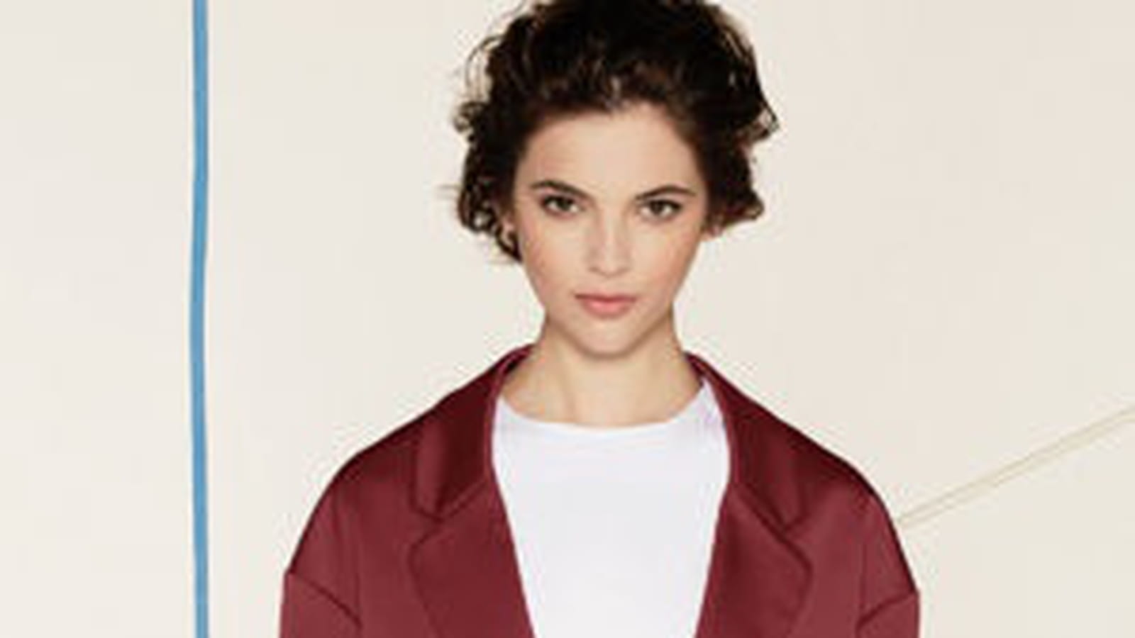 Manteau rouille de Monoprix 