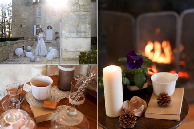 Un mariage hivernal et chaud par Weday's