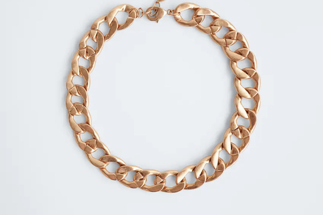 Collier Grosse Maille Zara