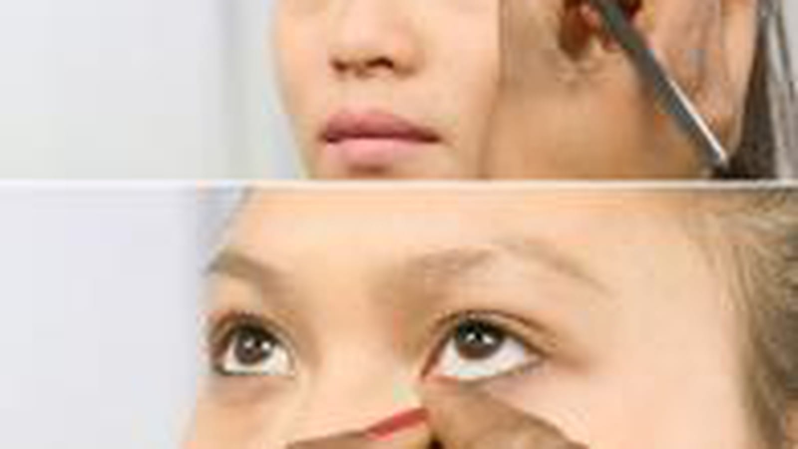 Un maquillage des yeux léger
