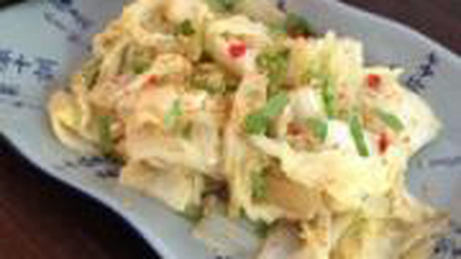 Chou chinois sauté coriandre et sésame
