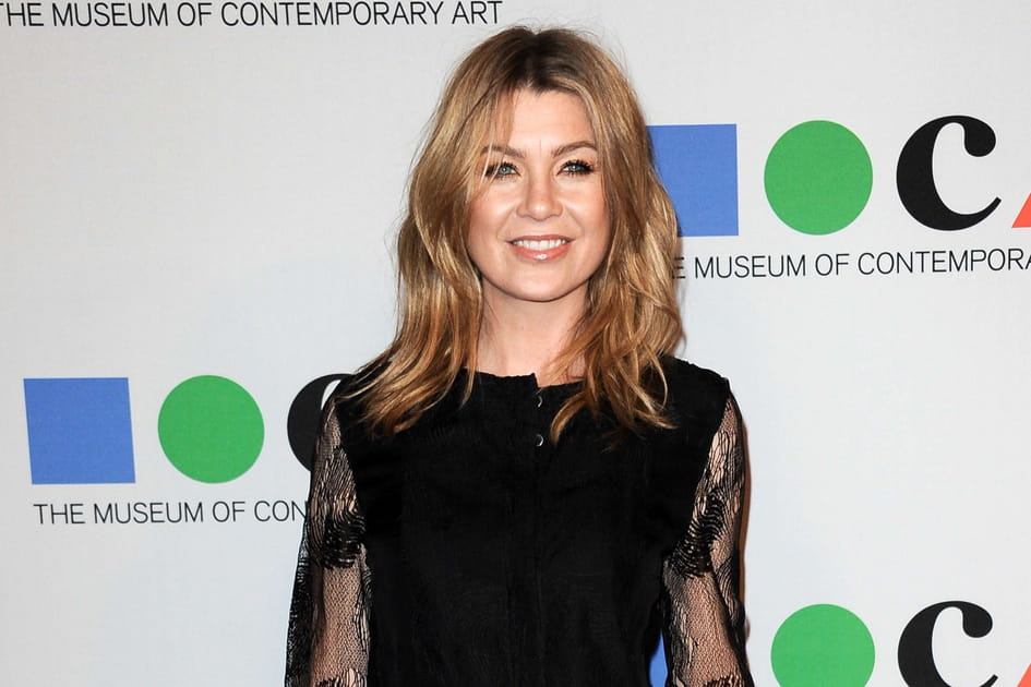 Le mi-long wavy d'Ellen Pompeo