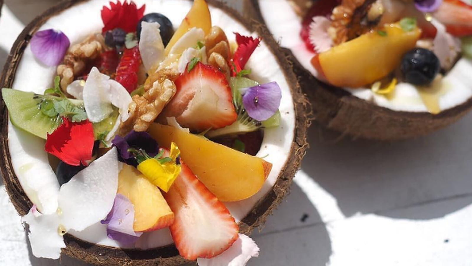 Noix de coco fruitée