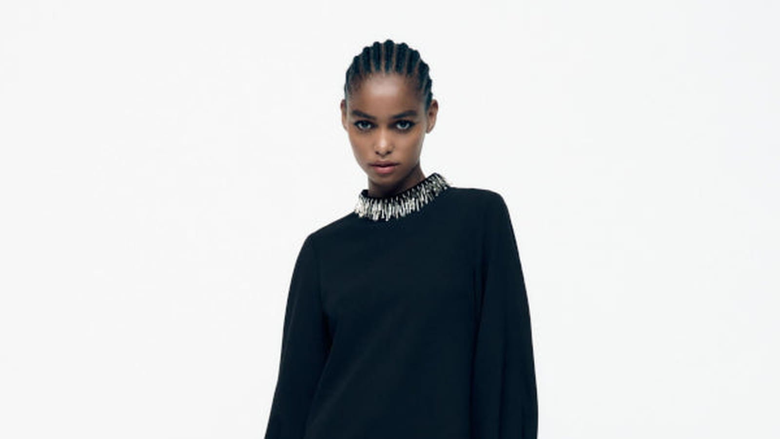 Robe avec col Zara 