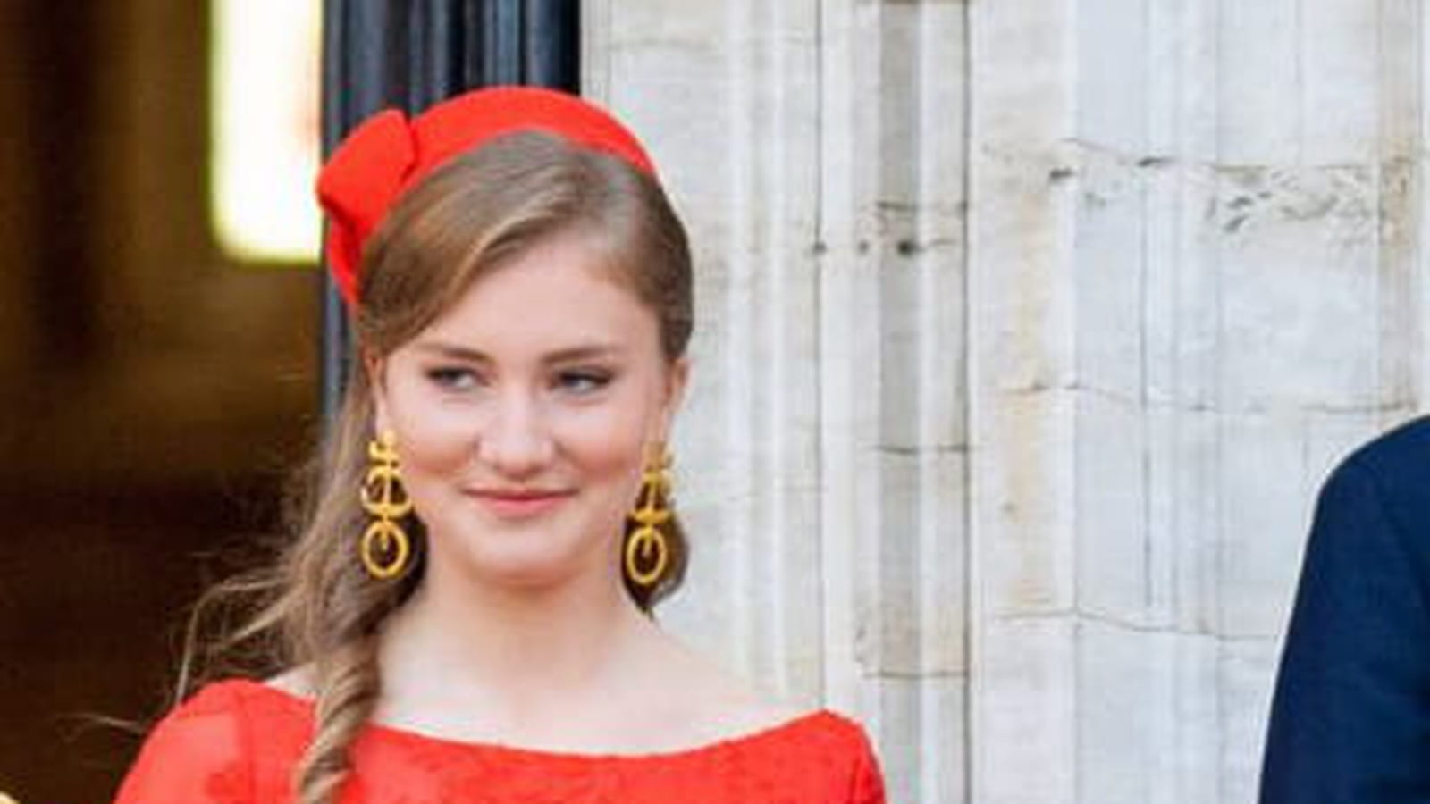 Élisabeth de Belgique le 21 juillet 2021